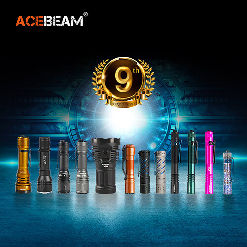 ACEBEAM 9th Anniversary