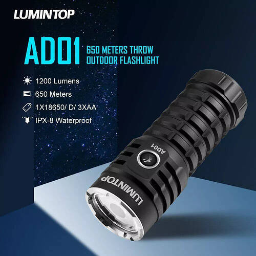 Lumintop AD01 EDC Flashlight