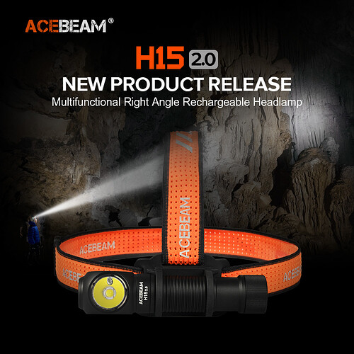ACEBEAM H15 2.0 New Headlamp
