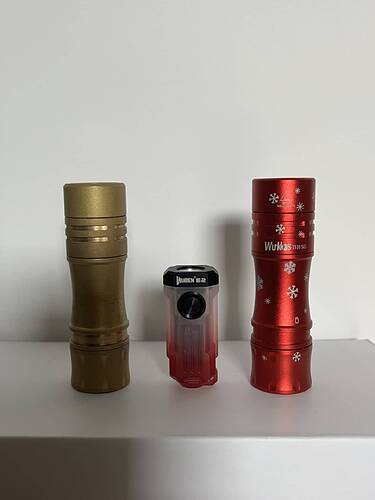 Left to right: TS10 V1, E2, TS10 SG