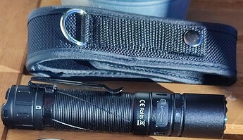 SK30 next to its holster