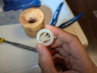 Finished cutting and drilling.