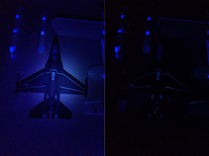 UV comparison