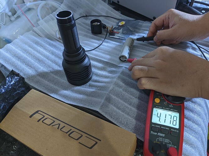 Molicel P42A charged to 4.17v