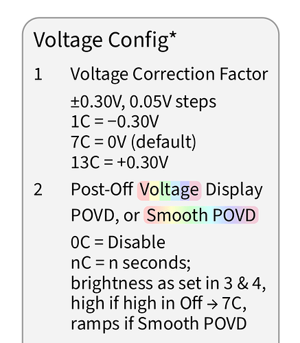 Voltage-Config
