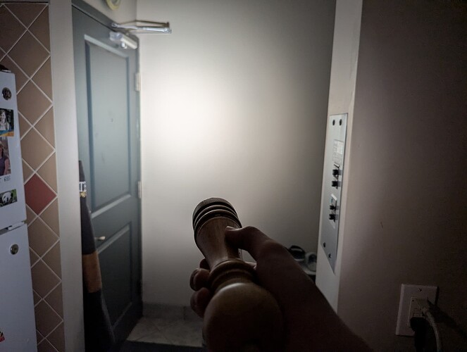 The beam pattern is perfectly useful!