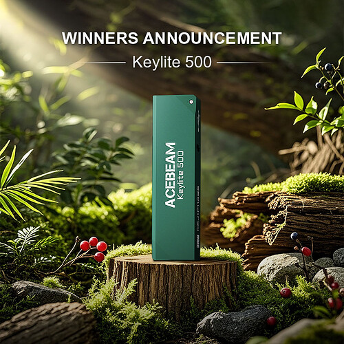 Winners Announcement ACEBEAM - Keylite 500