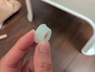 Just a bit taller than the optic.