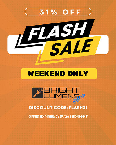 FLASHSALE 31% OFF