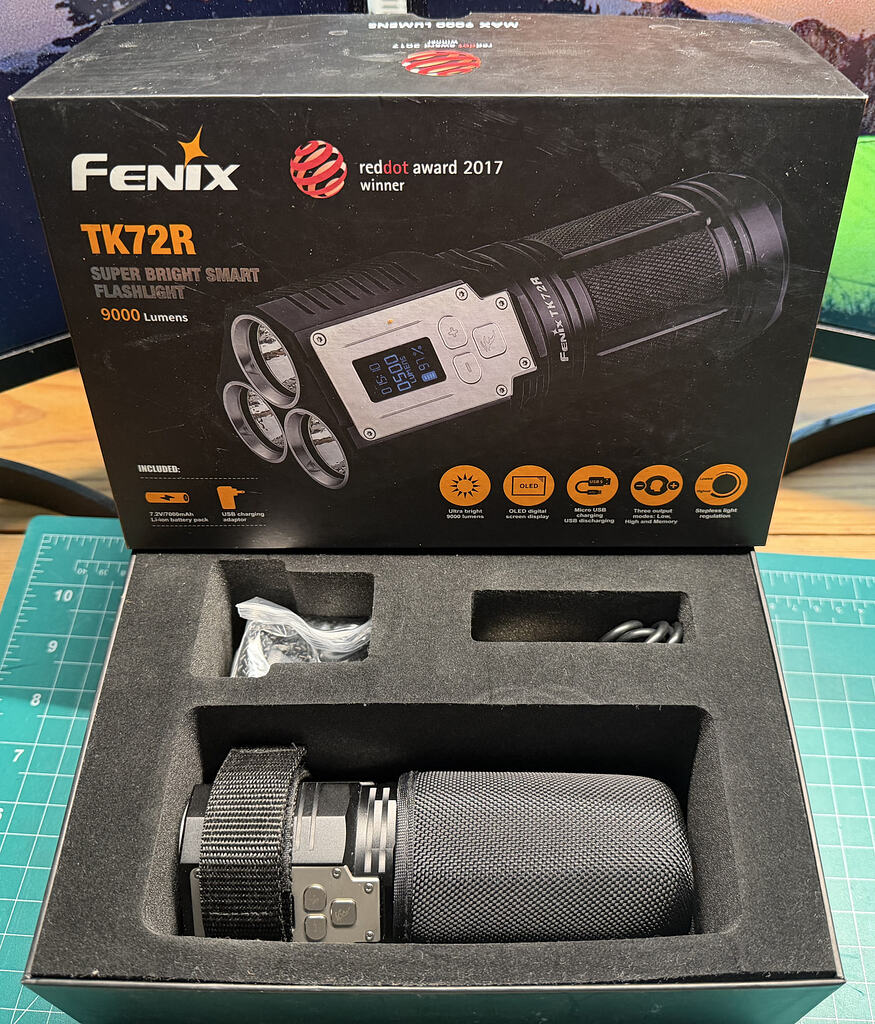 fenix flashlight boxes LD22 V2.0 Multi-purpose Outdoor LED making the Fenix LD35R an indispensable lighting companion Fenix 21700-Powered Home Emergency Lighting