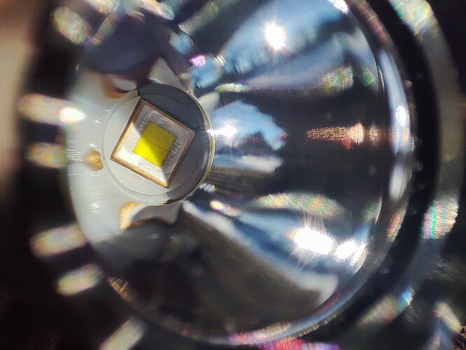 SFT-70 6500K in SK30's reflector.