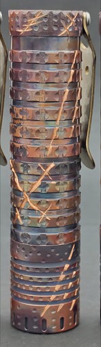 ReyLight DAWN Copper Hand Carved 18650-18350