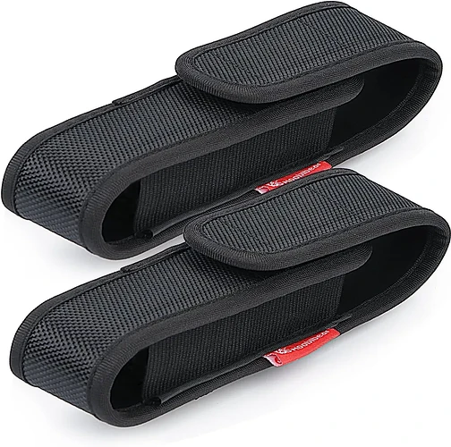 Moobibear 2-Pack Nylon Flashlight Holster