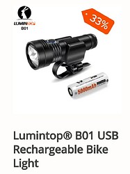 B01 LED flashlight