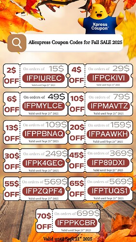 XpressCoupon fall sale 2025 coupon codes