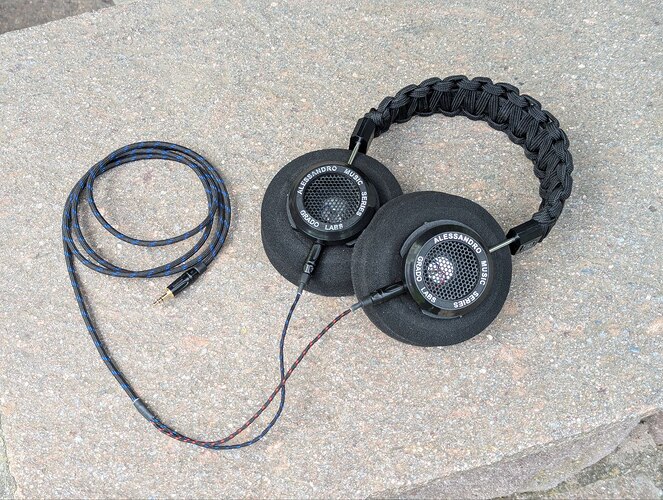 Finished headphones