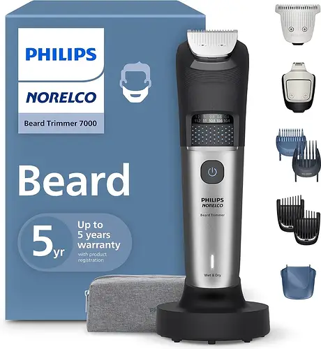 2025 Norelco Beard Trimmer Series 7000 BT7670