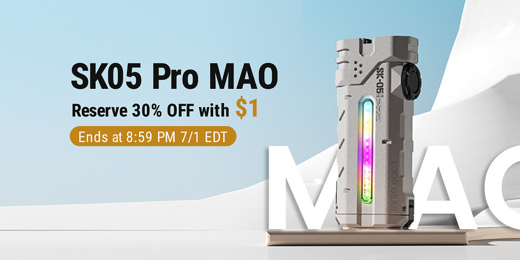 LOOP GEAR SK05 Pro MAO version now live for Preorder. - Page 2 ...
