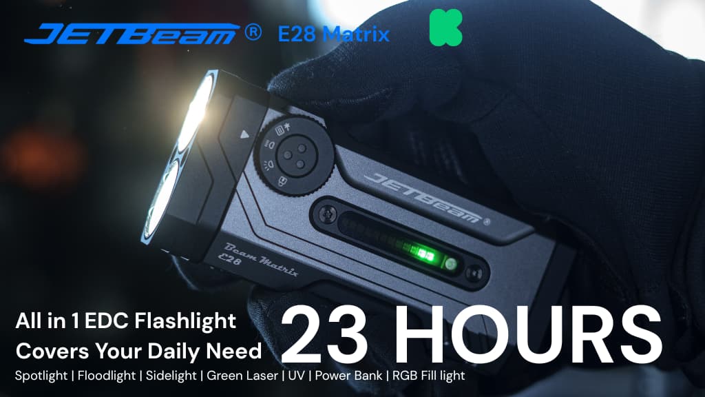 All in 1 EDC Flashlight Covers Your Daily Need 副本