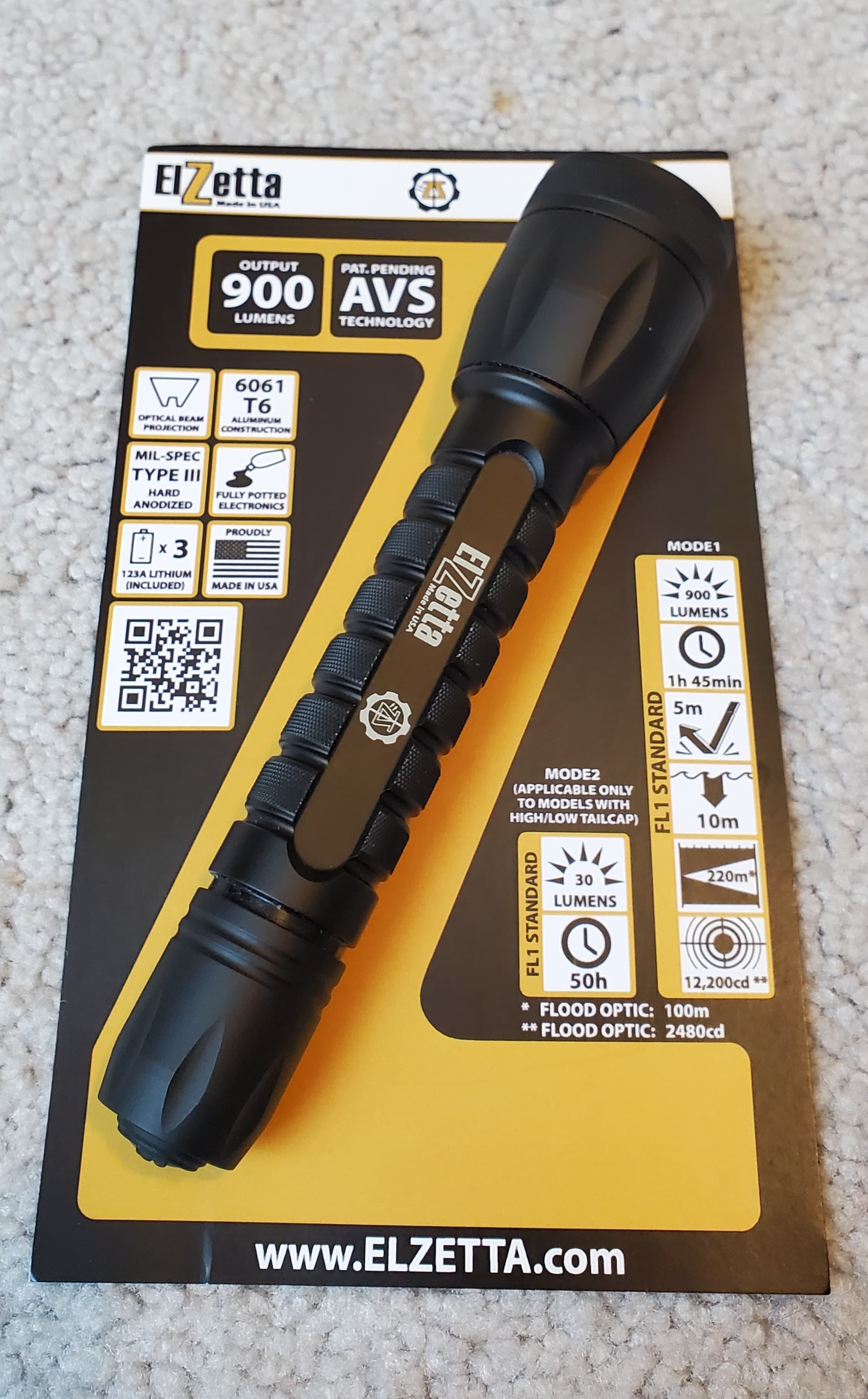 Elzetta Charlie AVS Head SOLD - LED Flashlights – General Info