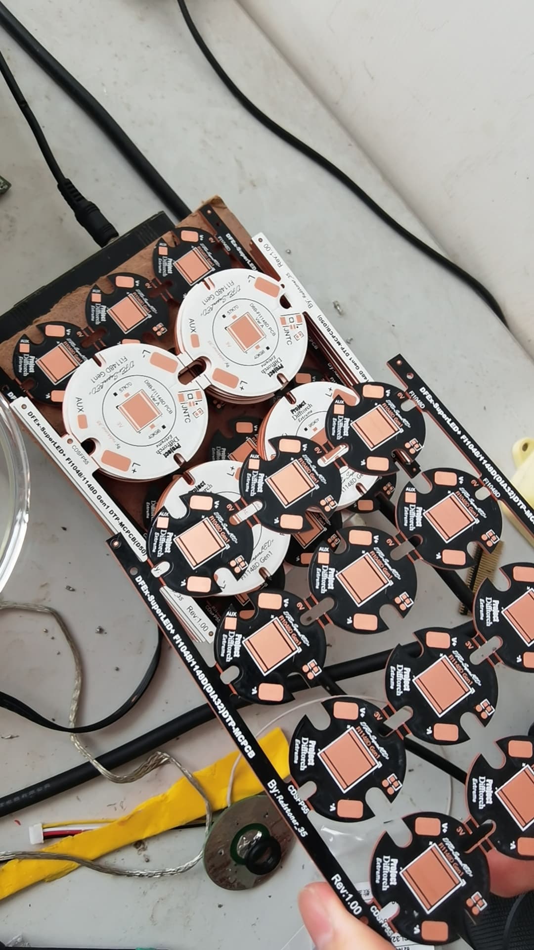 New high efficiency Multi-die custom LED by me - Flashlight
