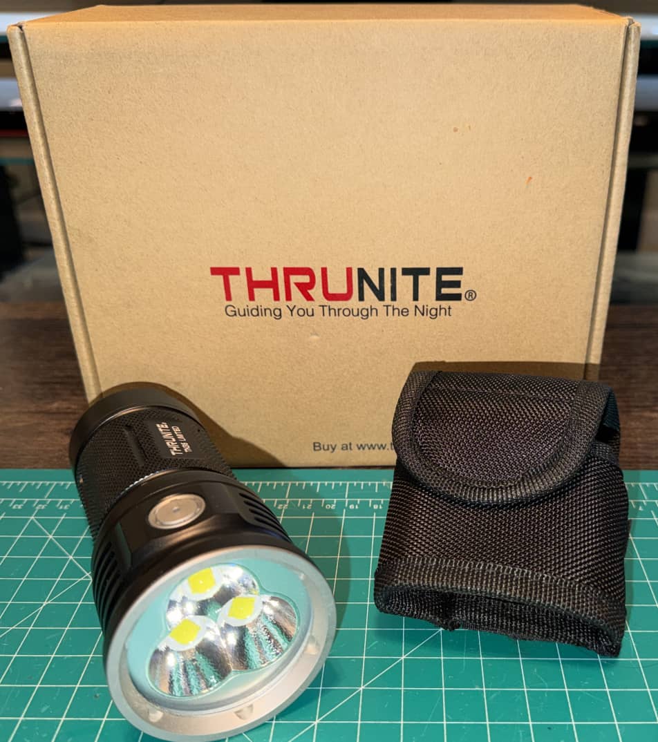SOLD - ThruNite TN36 - 11,000 lumens, 353 meter throw - $49 - Want
